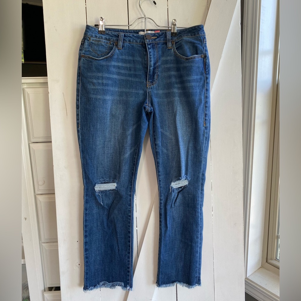 CABI JEANS-Cropped High Straight